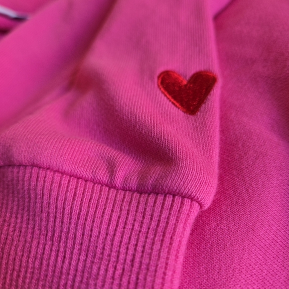 JoyLab Valentine's Day Graphic French Terry Crewneck Sweatshirt NWT - Picture 5 of 5